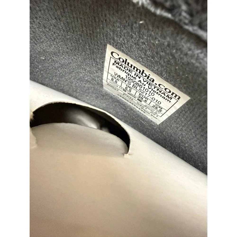 Columbia Black Women's Winter Rain Boots
